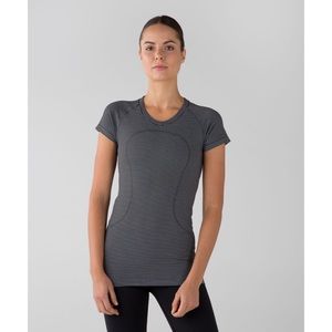Lululemon Swiftly Tech Short Sleeve Hyper Stripe
